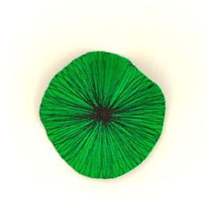 Spilla Gardula verde