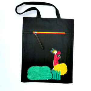 Borsa Lustgarden  "Ragazza con fiore"