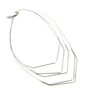 Collana tubini acciaio